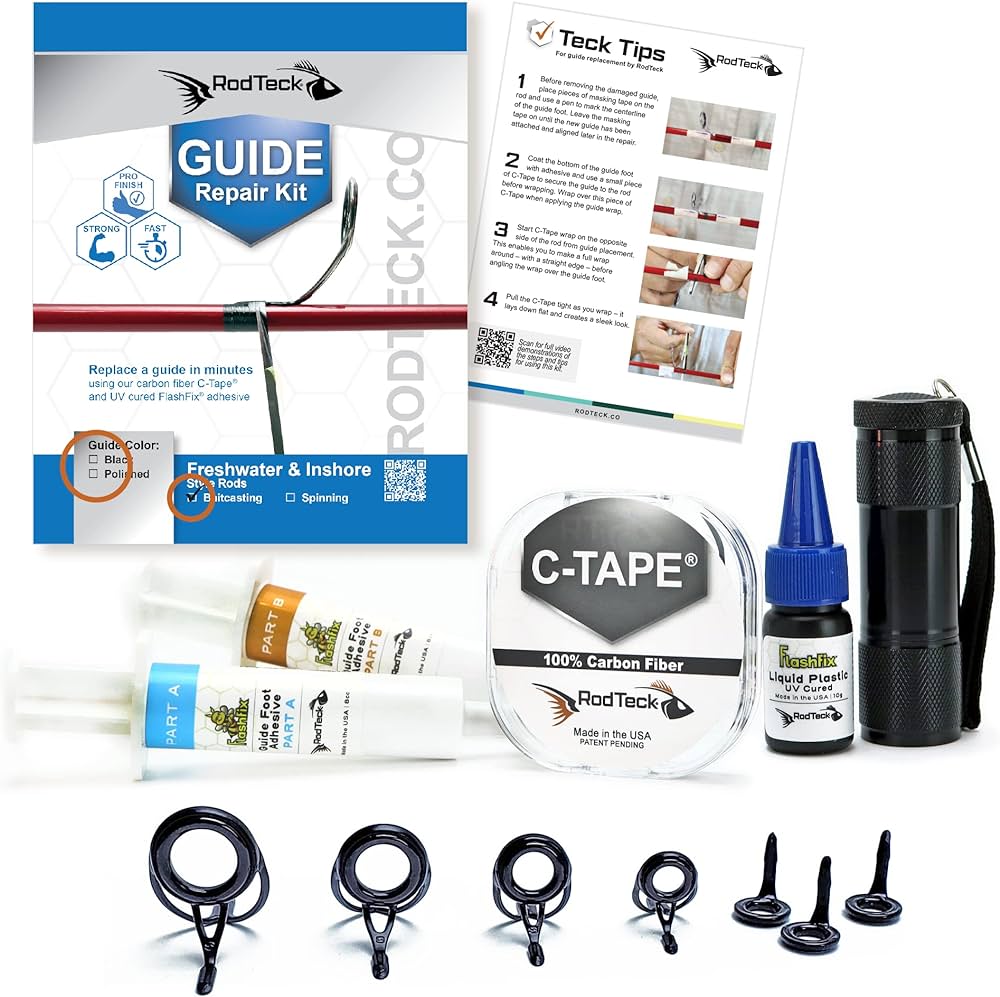 How Do You Secure Fishing Rod Guide Wraps With Adhesive?